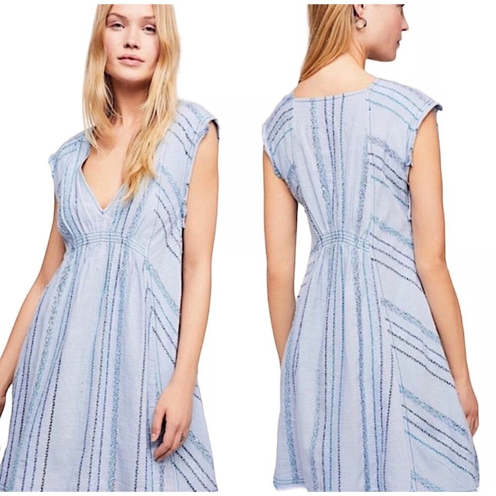 Free people blue dress